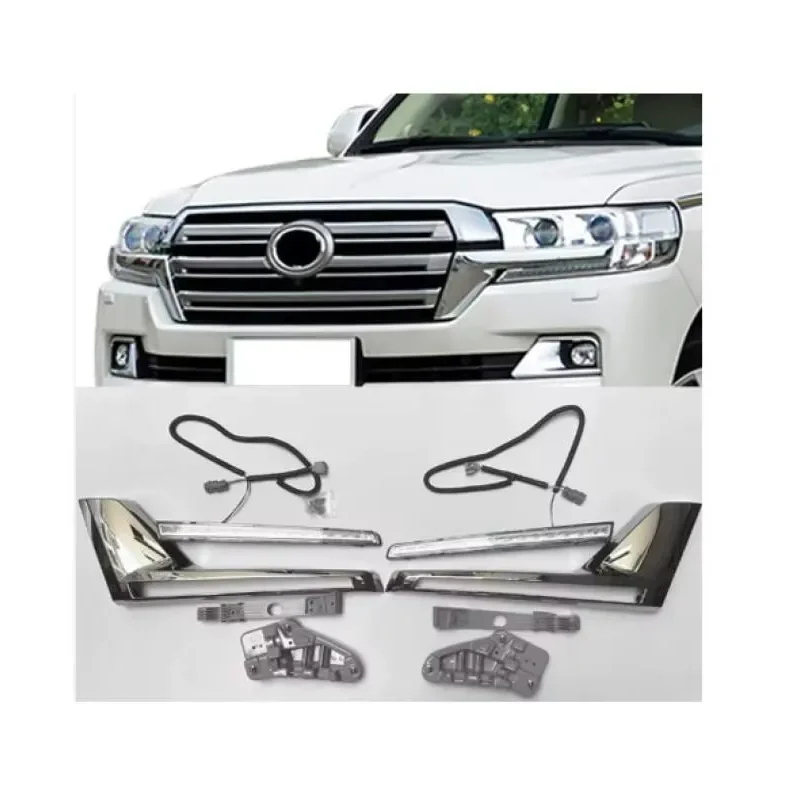 ليد شمعة لاندكروزر 2016 مع الفلشر