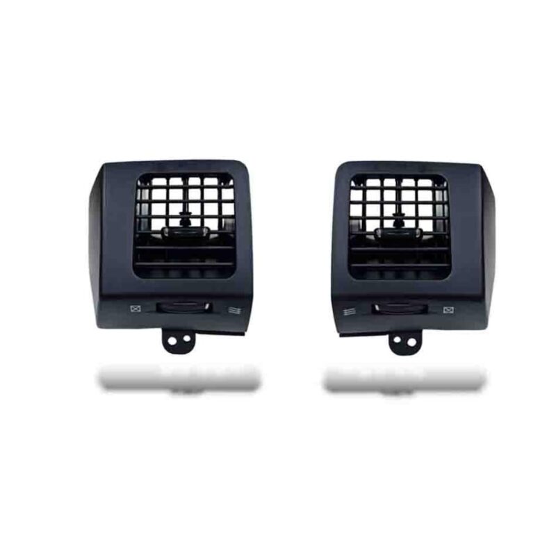 مجموعة ريش مكيف هواء برادو الأسود 2003-2007 مع أطراف جانبية