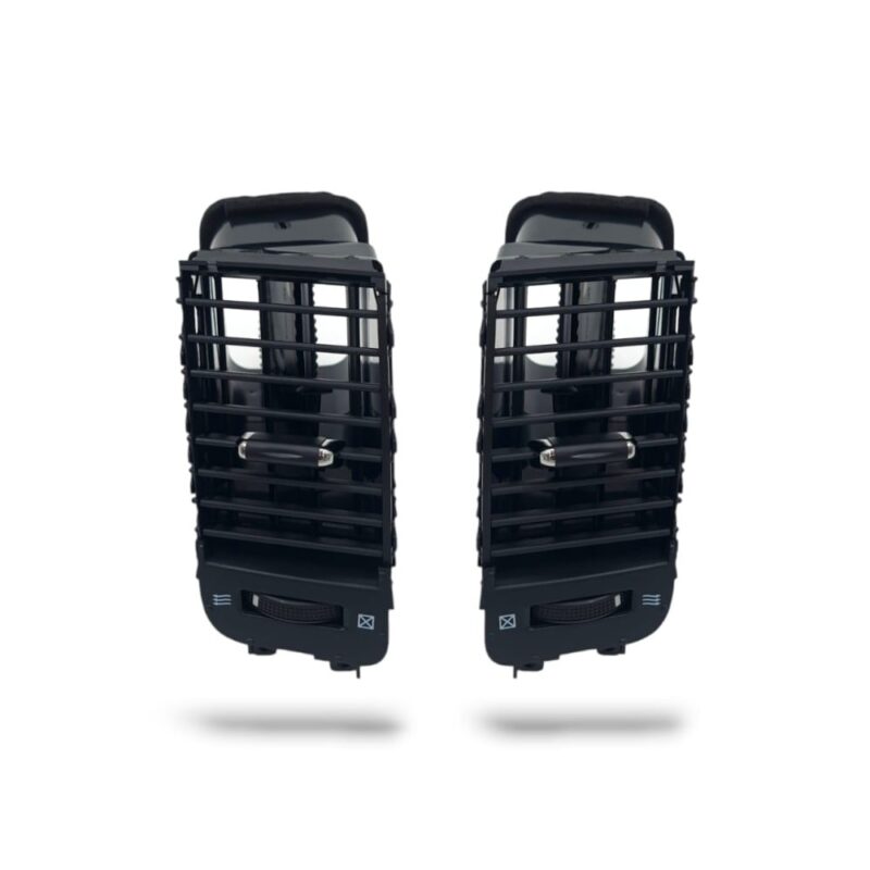 ريش مكيف هواء برادو وسط مع القاعدة للسنوات 2003-2009 باللون الأسود