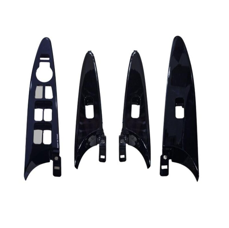 طقم ديكور مفاتيح زجاجية لسوناتا 2011-2015 باللون الأسود، أصلي من الوكالة