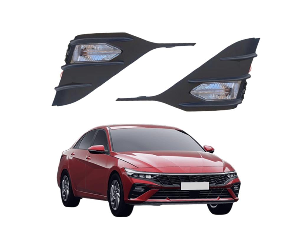 مجموعة كشافات ضباب لسيارة النترا 2024