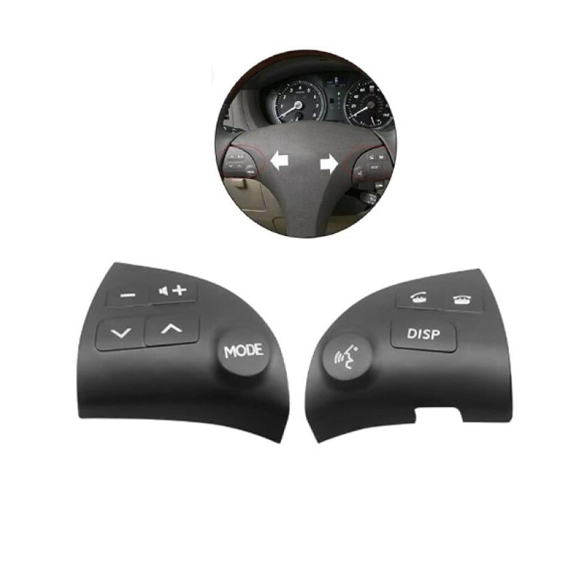 أزرار تحكم للدركسون لكزس ES350 باللون الأسود لعام 2007-2009