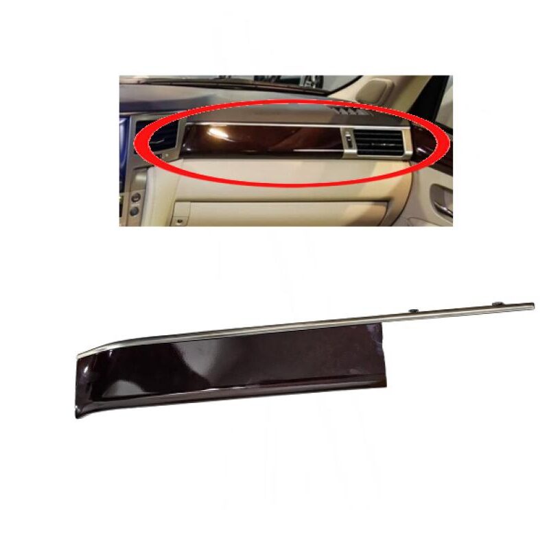 ديكور طبلون خشبي غامق لسيارة لكزس LX570 من 2012 إلى 2015